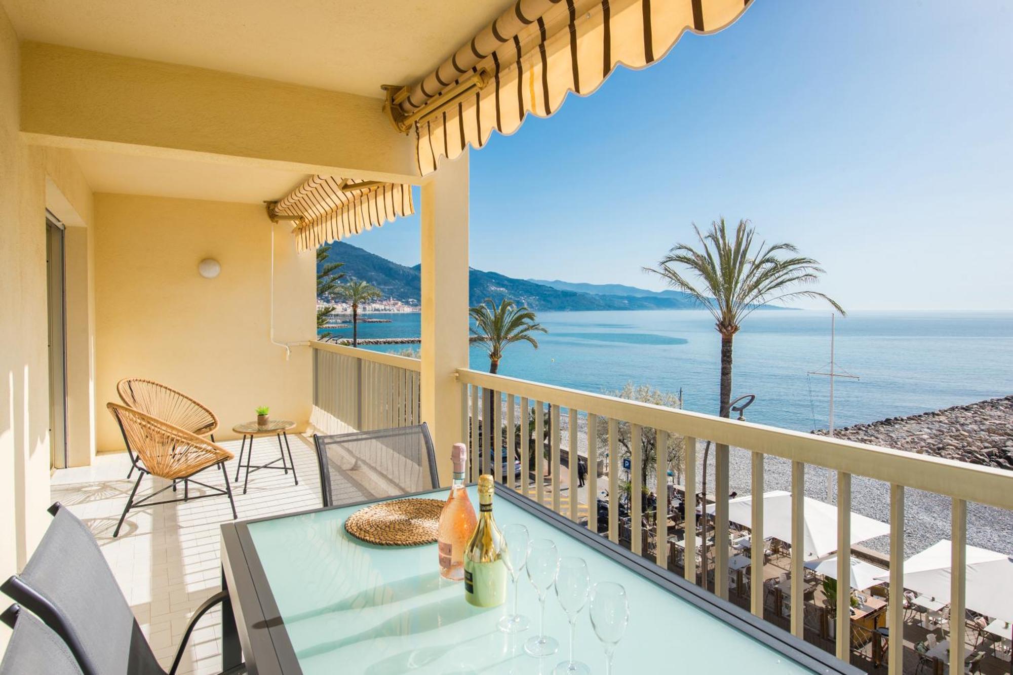 Roquebrune Plage - Terrace Splendid Sea View - BW 外观 照片