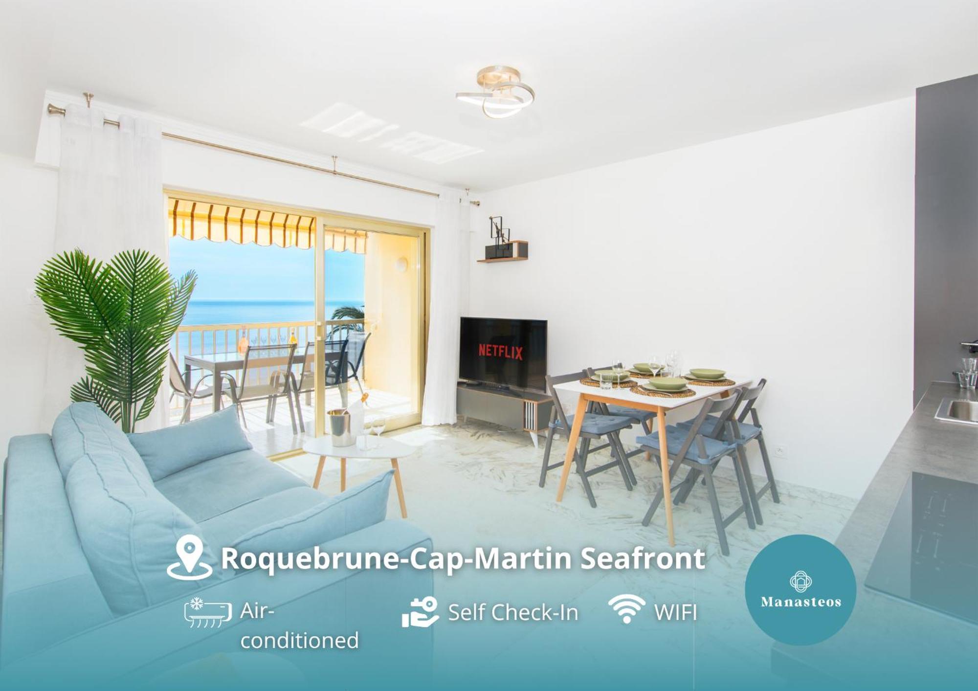 Roquebrune Plage - Terrace Splendid Sea View - BW 外观 照片